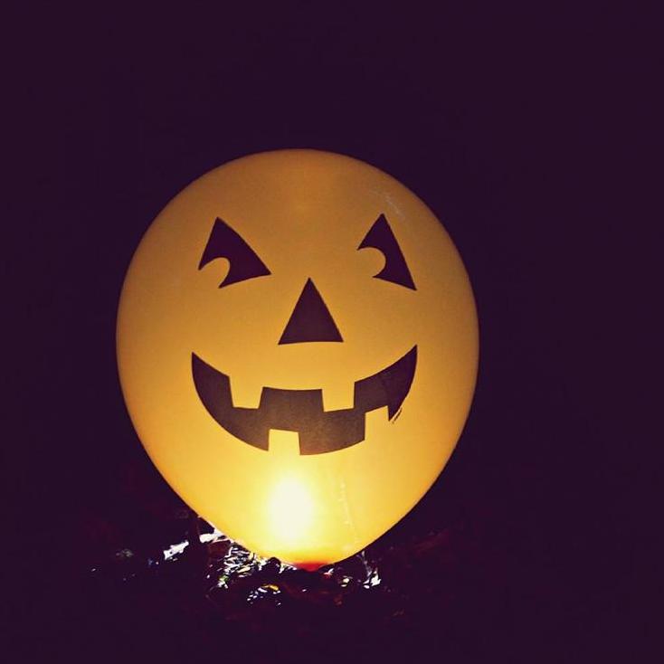 Orange Pumpkin Latex Balloons For Halloween Party Decorations 10 Pcs/Set - BigBeryl