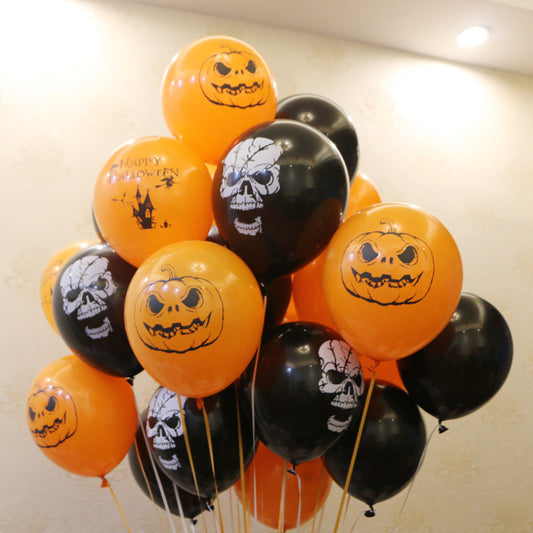 Halloween Latex Balloons Party Decorations 10 Pcs/Set - BigBeryl