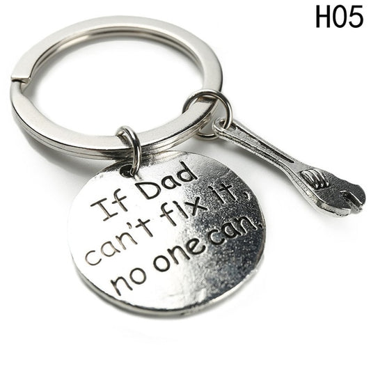 If Dad Can't Fix It No One Can Keychains For Dad - BigBeryl