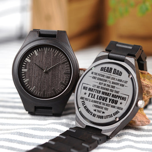 Personalized Wooden Watch For Men - BigBeryl