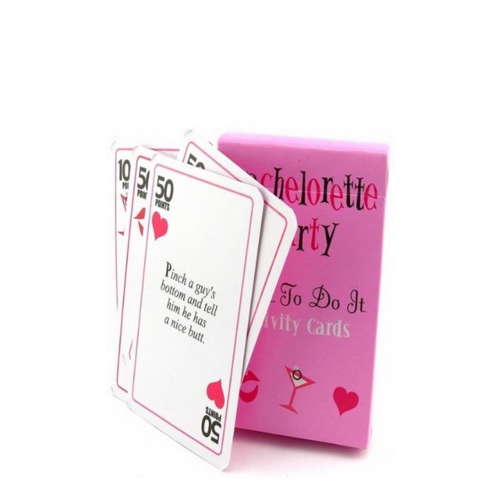 Exclusive Dare To Do Cards Bachelorette Party Games - BigBeryl