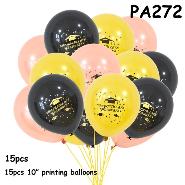 Confetti Congratulation Graduation Balloons - BigBeryl