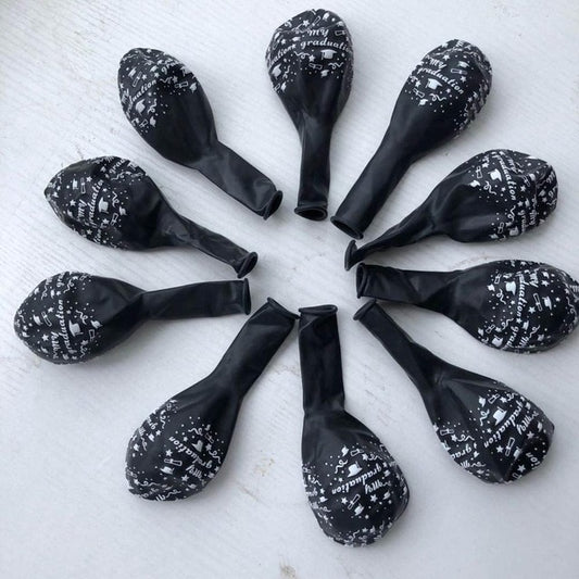 Graduation Party Decorations Printed Latex Balloons 12 inches (20pcs) - BigBeryl