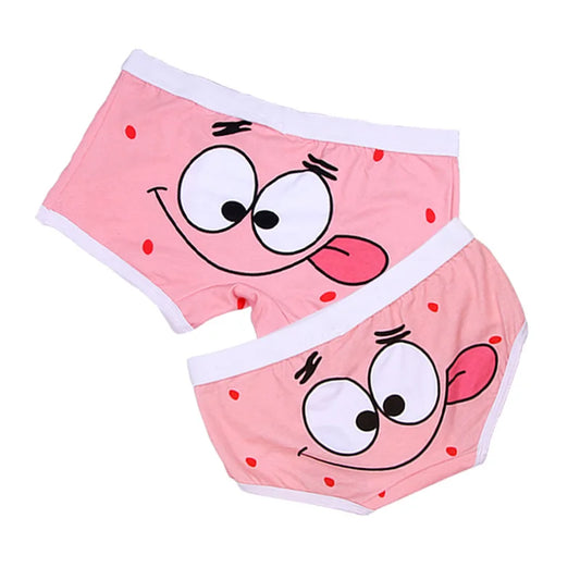 Cute Cartoons Couples Underwear