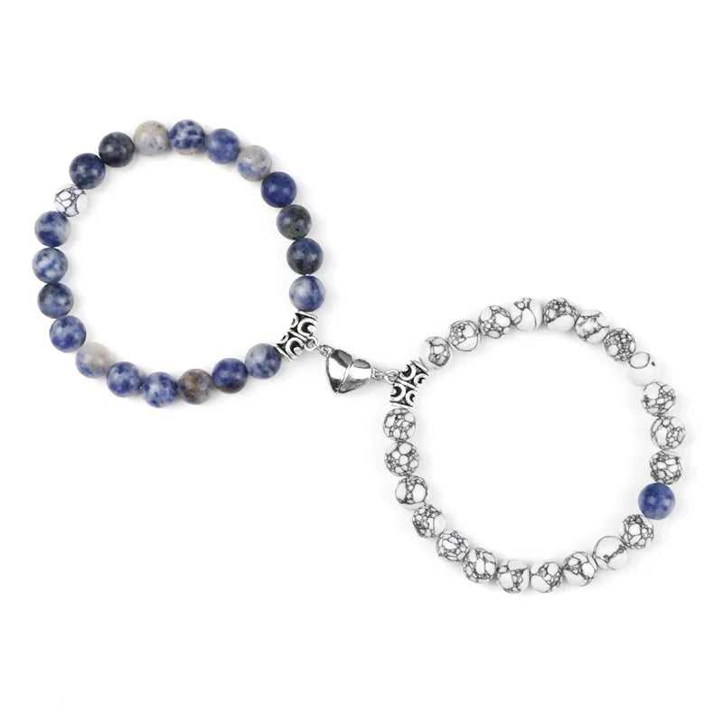 Magnetic Distance Bracelets With Heart