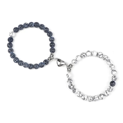 Magnetic Distance Bracelets With Heart