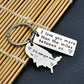 Long Distance Relationship Keychain