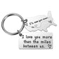 Long Distance Relationship Keychain