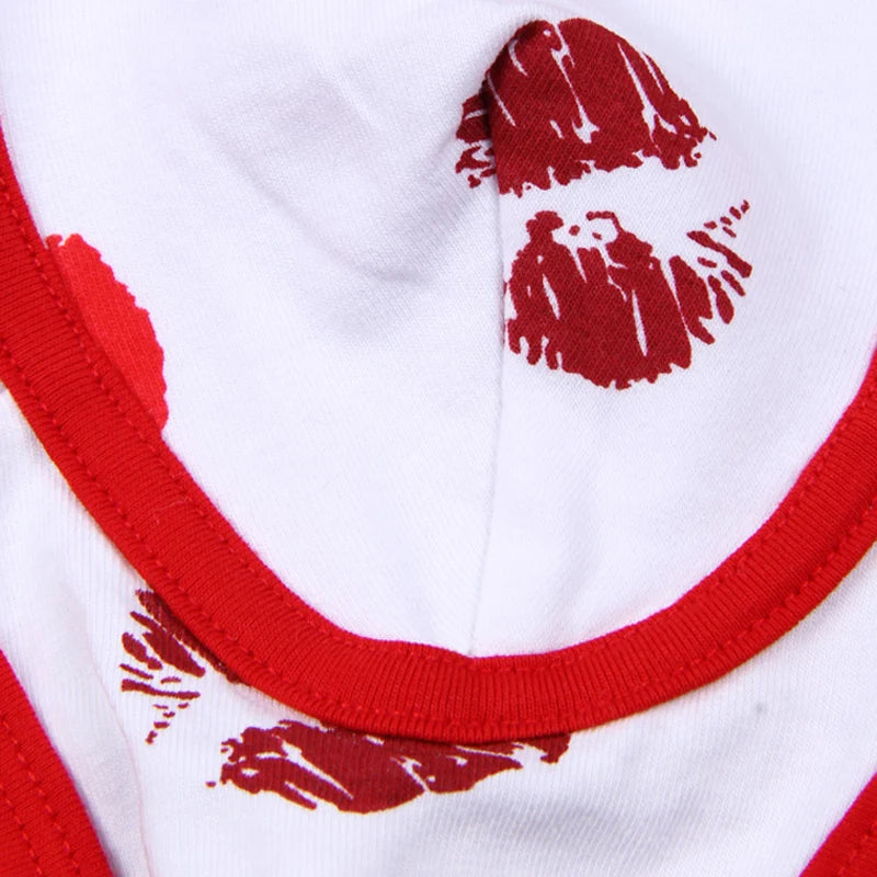 Cute Cotton Matching Couple Underwear & Briefs Set