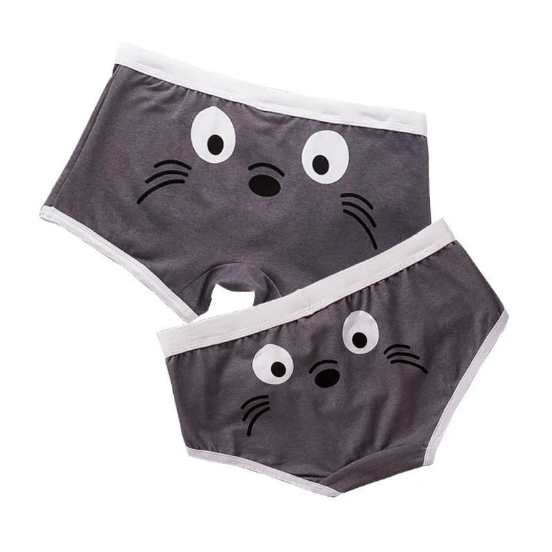 Cute Cartoons Couples Underwear