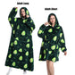 Cute Animal Prints Wearable Blanket Hoodie