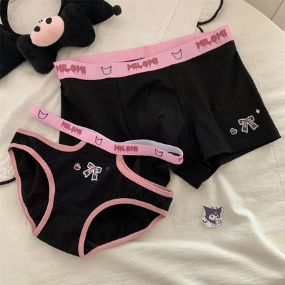 Aesthetic & Luxury Matching Couple Underwear Set