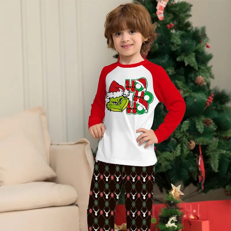 The Grinch Matching Christmas Family Pajamas