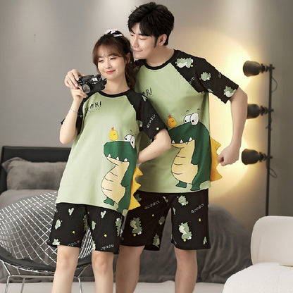 Kawaii Summer Couple Pajamas Sets