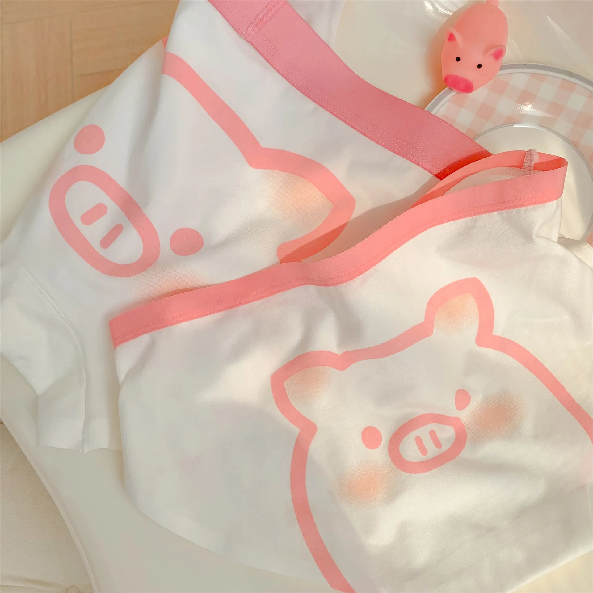 Kawaii Pig Matching Couple Underwear BigBeryl