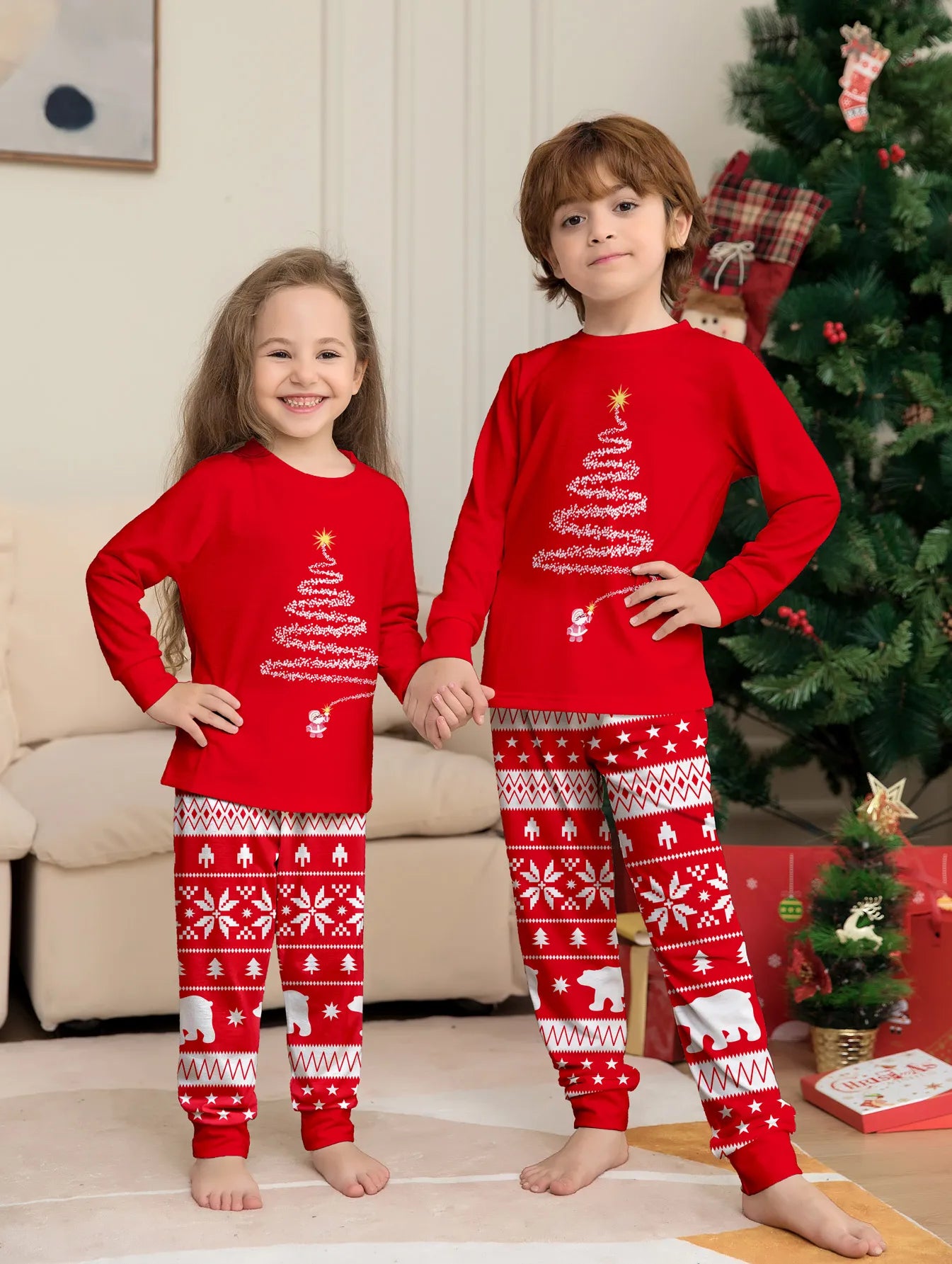 Christmas Vibes Family Pajamas & Outfits BigBeryl