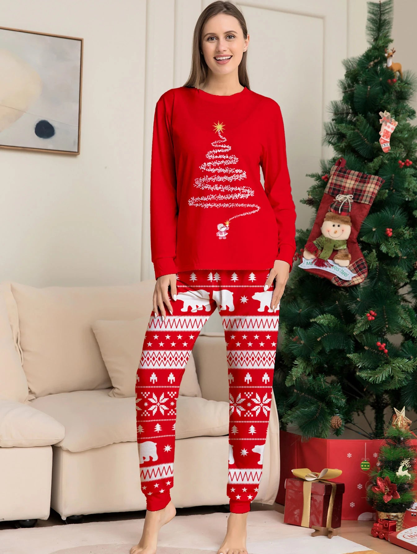 Christmas Vibes Family Pajamas & Outfits BigBeryl