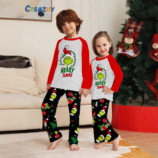 The Grinch Matching Christmas Family Pajamas