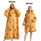 Cute Animal Prints Wearable Blanket Hoodie