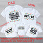 Funny Matching Family Christmas Shirts – I Don't Do Matching Outfits