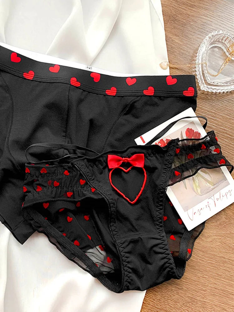 Anime Inspired Underwear Set For Couples