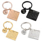 Personalized Calendar Date Keychain