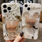 Mickey Minnie Couple iPhone Cases with Phone Holder