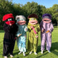 Funny Big Mouth Monster Matching Couples Onesie Pajamas