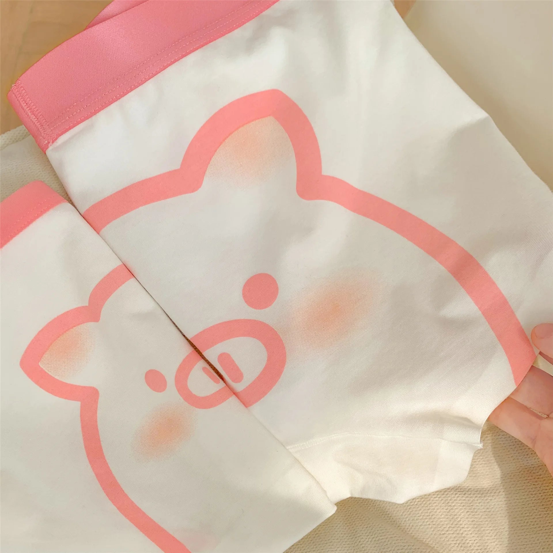 Kawaii Pig Matching Couple Underwear BigBeryl