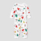 Christmas Theme Print Family Matching PJs