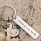 I Ducking Love You Keychain BigBeryl