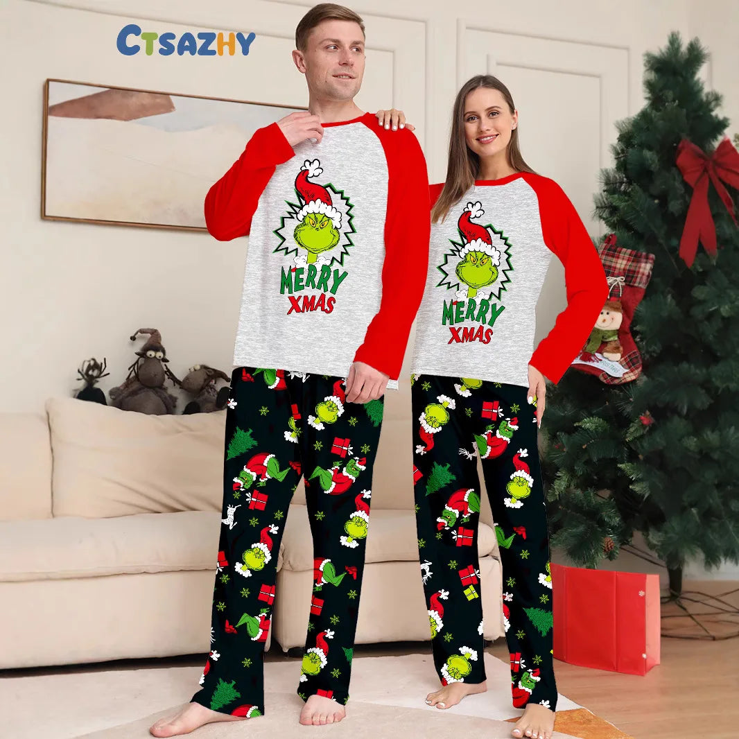The Grinch Matching Christmas Family Pajamas