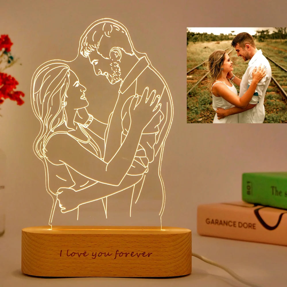 Custom 3D Photo Lamp BigBeryl