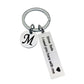 Drive Safe Keychain With Custom Initials Charm