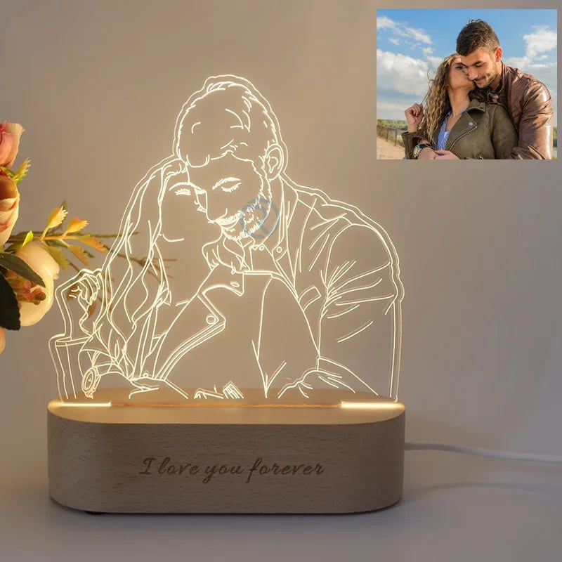 Custom 3D Photo Lamp BigBeryl