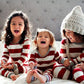 Striped Xmas Family Matching Pajamas