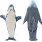 Viral Shark Sleeping Bag Plush Full-Body Wearable Blanket