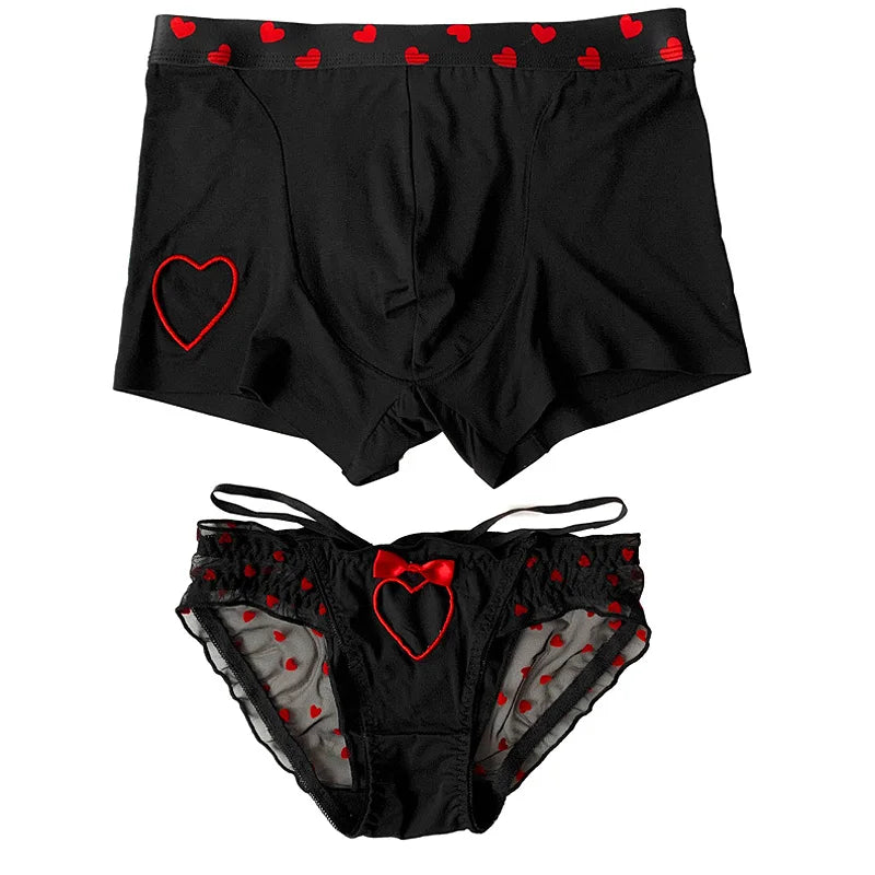 Anime Inspired Underwear Set For Couples