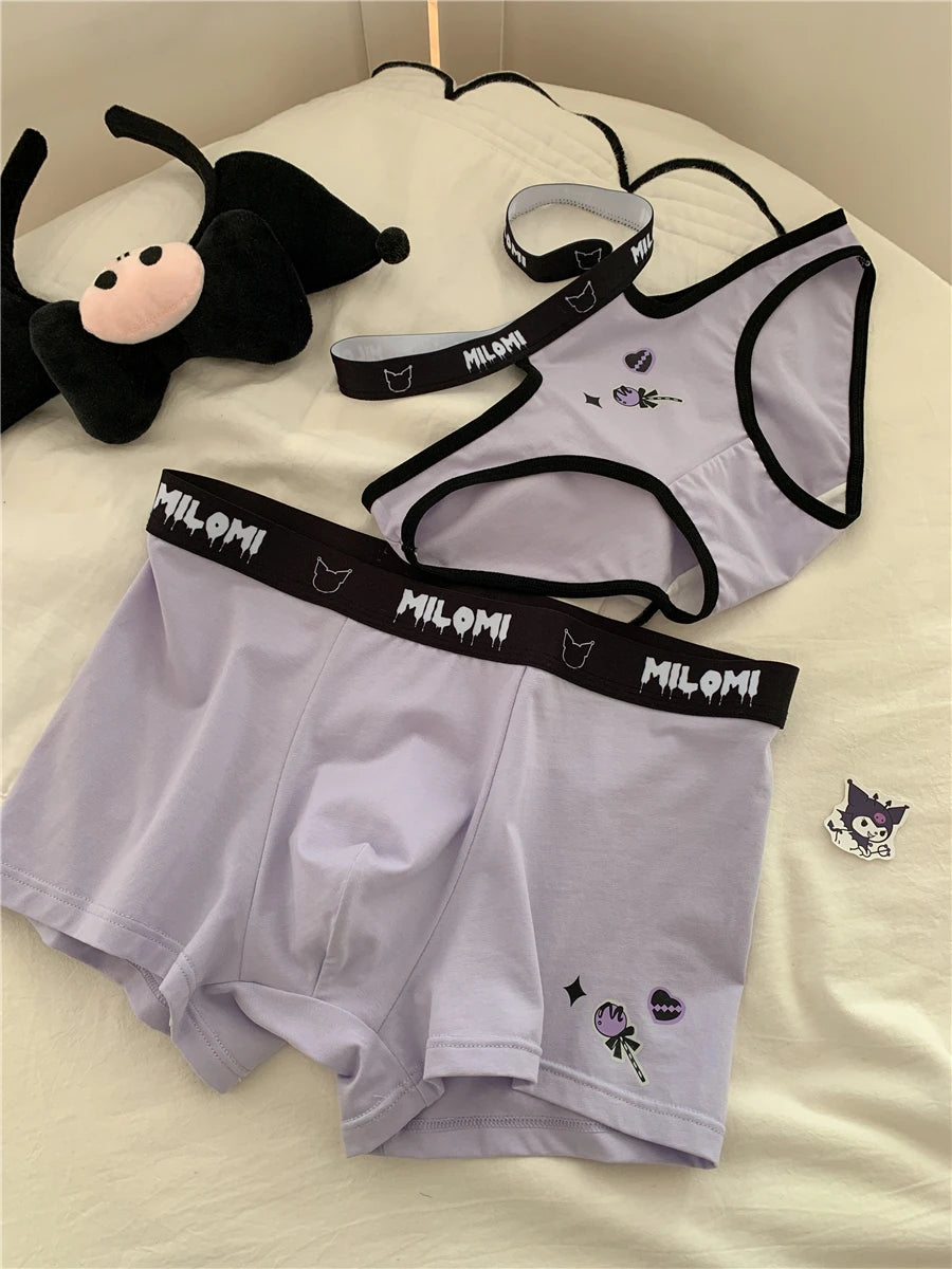 Aesthetic & Luxury Matching Couple Underwear Set