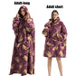 Cute Animal Prints Wearable Blanket Hoodie
