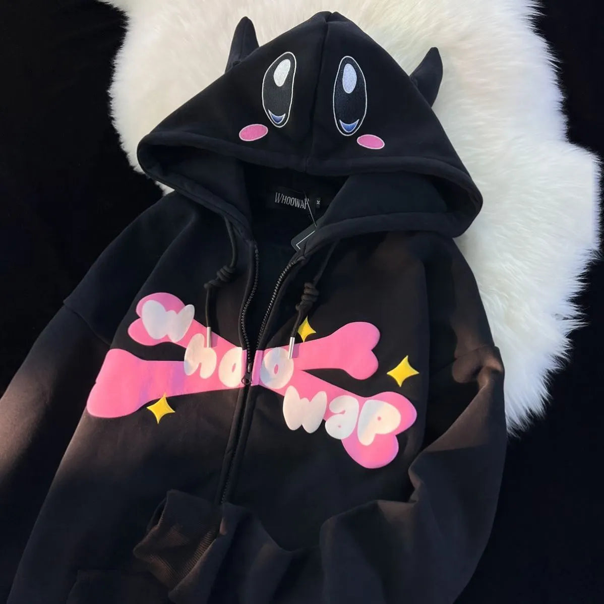 Kawaii Matching Couple Hoodies BigBeryl