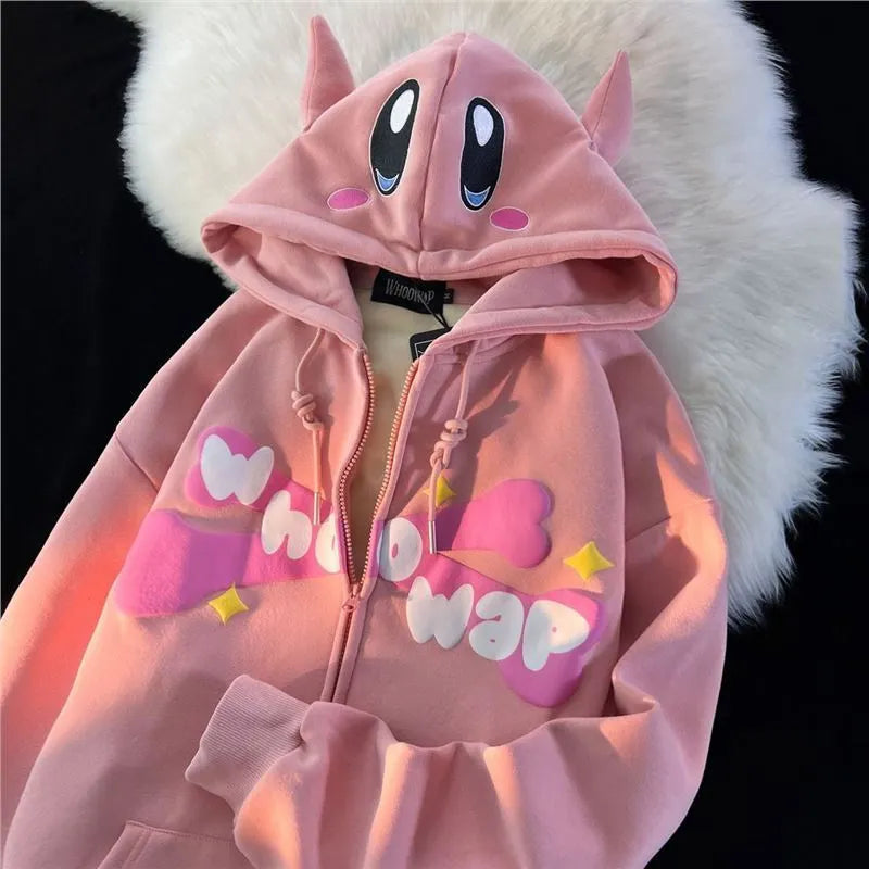 Kawaii Matching Couple Hoodies BigBeryl