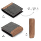 Personalized Wallet for Men – Custom Photo & Name Bifold Wallet
