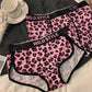 Sexy leopard print Matching Couple Underwear