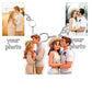 Personalized 3D Cartoon Couple Custom Photo Acrylic Keychain