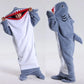 Viral Shark Sleeping Bag Plush Full-Body Wearable Blanket