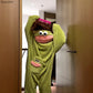 Funny Big Mouth Monster Matching Couples Onesie Pajamas