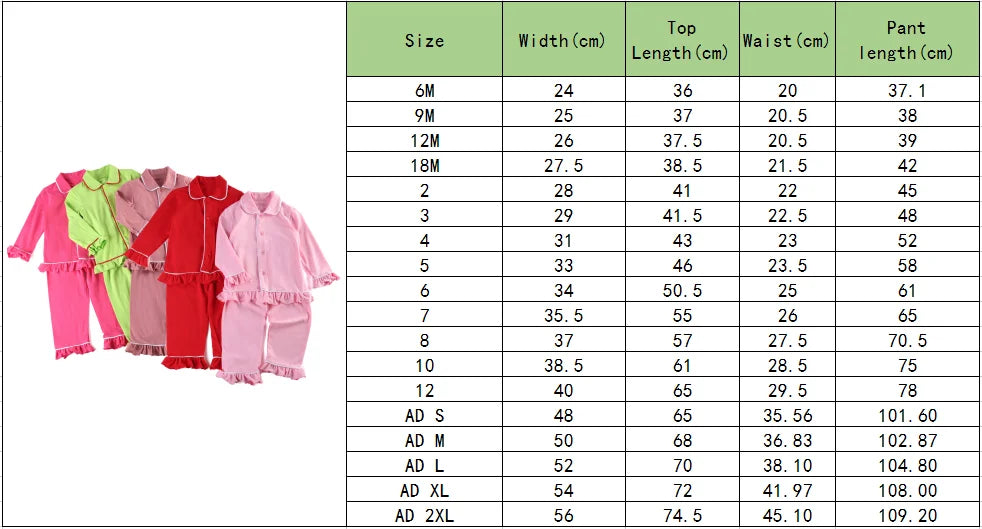 Luxury Velevt Christmas Family Pajamas Sets BigBeryl