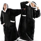 Thick Cozy Blanket Hoodie With Pockets
