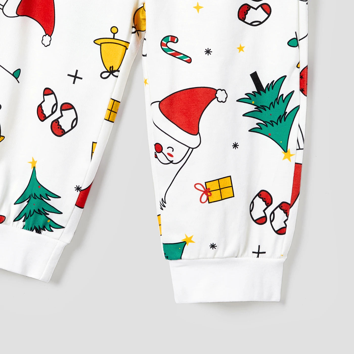 Christmas Theme Print Family Matching PJs